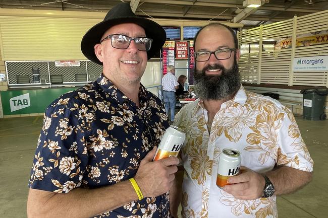 Mat Fleming and Damien Nunn enjoyed the Bundaberg Toyota Race Day on Saturday, May 13.