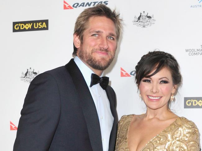 LOS ANGELES, CA - JANUARY 11:  Chef Curtis Stone (L) and actress Lindsay Price attend the 2014 G'Day USA Los Angeles Black Tie Gala at JW Marriott Los Angeles at L.A. LIVE on January 11, 2014 in Los Angeles, California.  (Photo by Mark Sullivan/Getty Images)