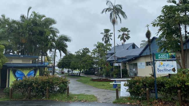 A popular dining precinct at Mission Beach. Picture: Arun Singh Mann