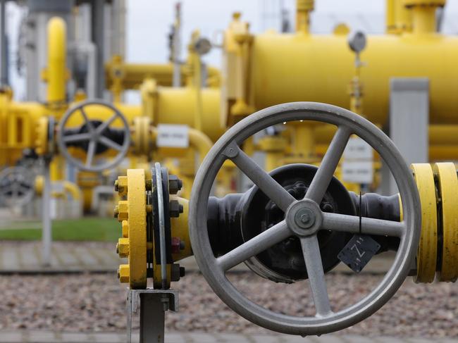 GOLENIOW, POLAND - SEPTEMBER 27: A compressor station of the new Baltic Pipe natural gas pipeline stands on the day of the pipeline's official opening on September 27, 2022 near Goleniow, Poland. The new pipeline connects Norwegian natural gas fields in the North Sea with Denmark and Poland. Countries across Europe are seeking to expand their natural gas supplies as they pivot away from imports of natural gas from Russia. (Photo by Sean Gallup/Getty Images)