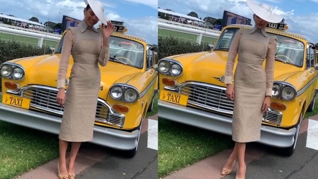 Georgia Fowler at the Caulfield Cup