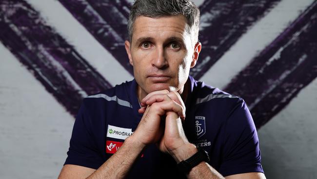 Justin Longmuir has been appointed Fremantle coach after the sacking of Ross Lyon.