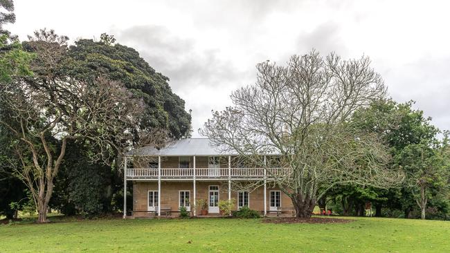 Bundanon Homestead on the NSW south coast. Picture: John Jason-Moore