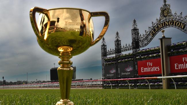 Will the Melbourne Cup be heading overseas this year? Picture: Jay Town