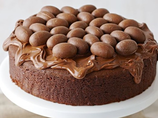 Use the eggs to make a chocolate hazelnut cake.