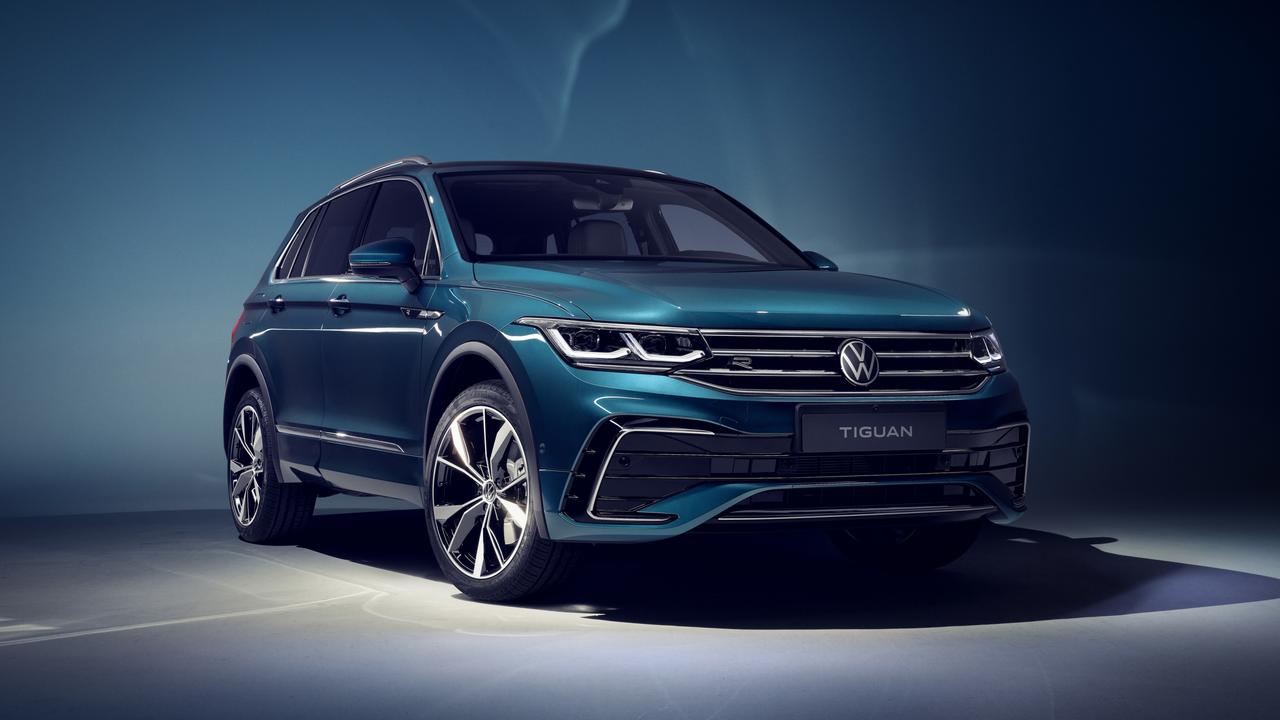 The Tiguan’s styling gets a makeover.