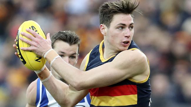 Collingwood is showing interest in Adelaide’s Jake Kelly. Picture: Sarah Reed.