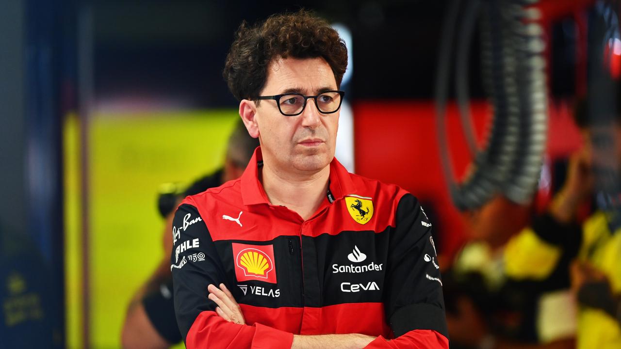 Mattia Binotto departed Ferrari after a disappointing 2022. (Photo by Dan Mullan/Getty Images)