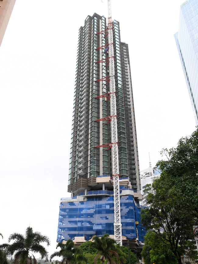 The Probuild apartment tower at 443 Queen Street in the Brisbane CBD.