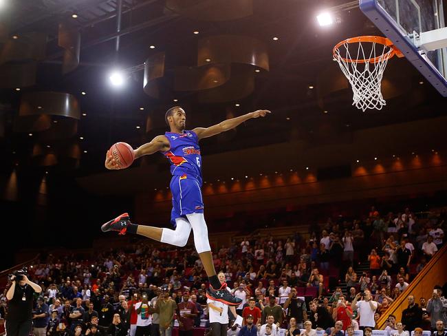 Terrance Ferguson wowed NBL fans with his aerobatics and is on his way to the NBA. Picture: Getty Images