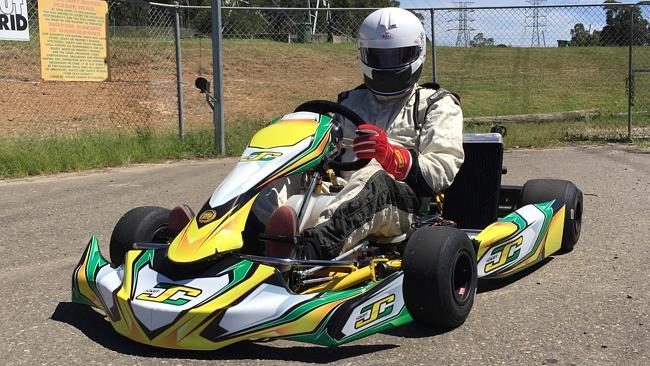 John Connolly in a JC Kart - recommended for anybody who wants to know how little they understand driving.