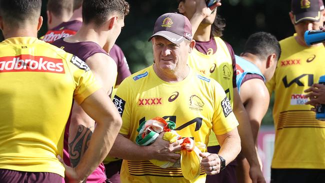 Broncos coach Kevin Walters has swung the axe at Red Hill. Picture: Liam Kidston