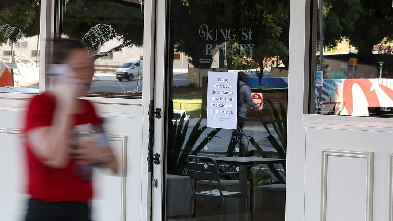 King St Bakery in Bowen Hills is closed today after BCN Events Group went into liquidation. Picture: Liam Kidston