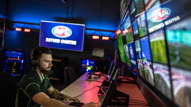 The AFL needs to introduce a score review bunker to avoid mistakes, writes Jon Ralph. Picture: Christopher Chan.