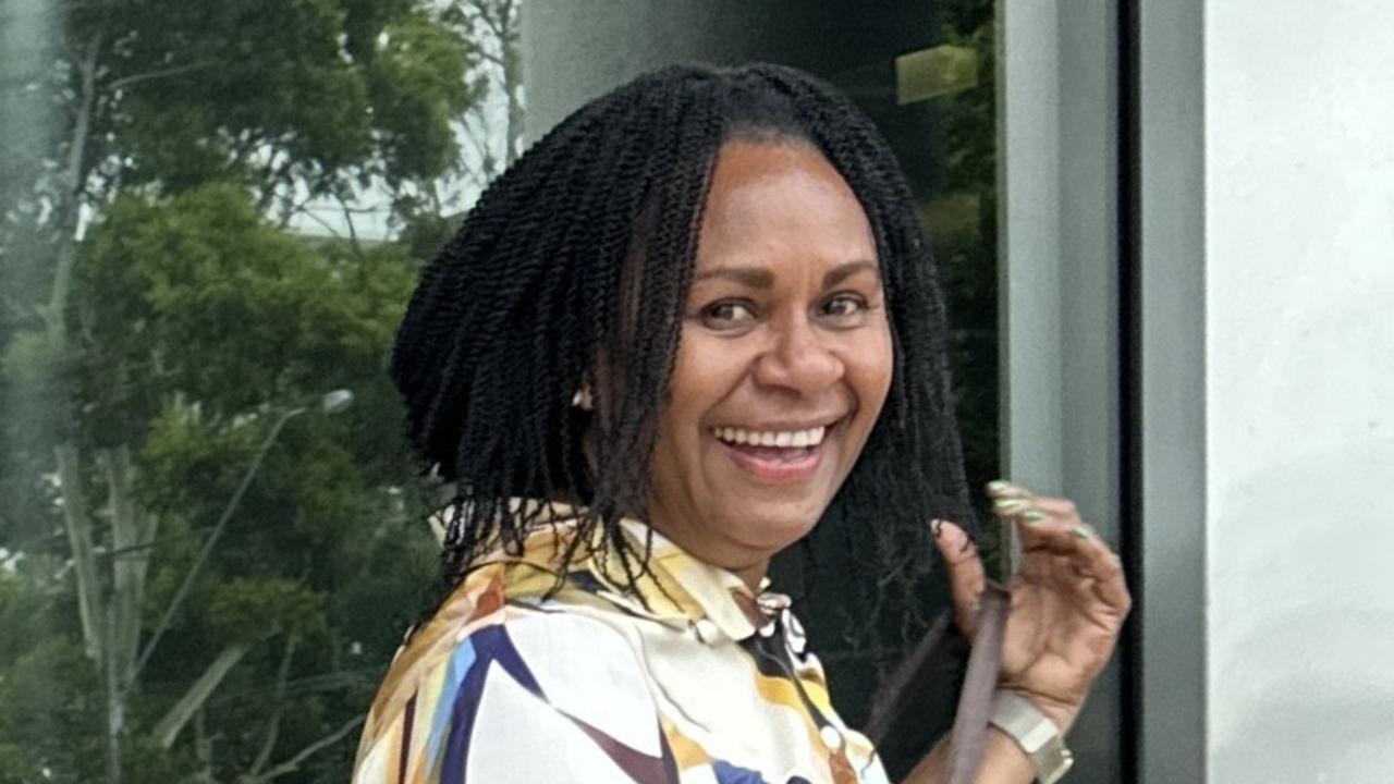 Darusila Edwards leaving Maroochydore Magistrates Court on December 13, 2024. Picture: Sam Turner