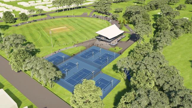 Concept plans will now be scaled back for the Max Amber Sportsfield upgrade.