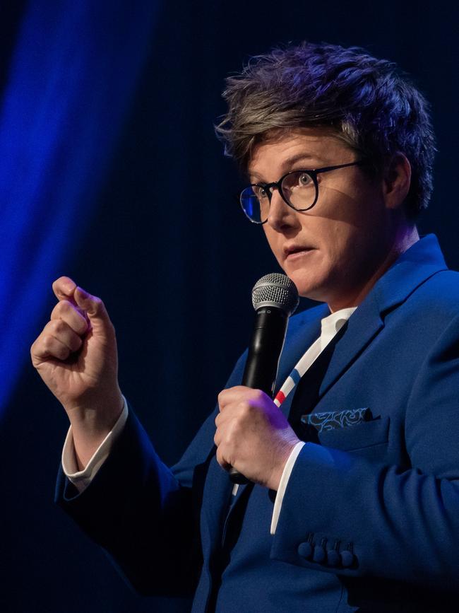 Hannah Gadsby in her comedy special Douglas. Picture: Netflix