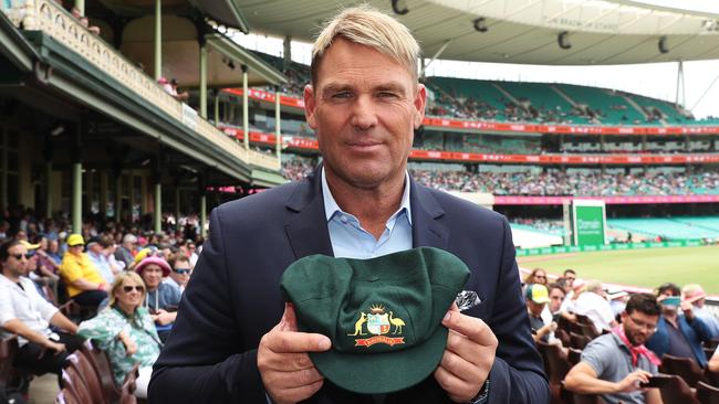 Australian cricket legend Shane Warne. Picture: Brett Costello