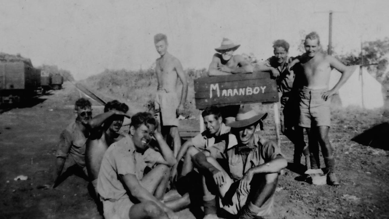 Members of the AIF 7th Australian Field Survey Section at Maranboy, NT in 1942. Picture Basil Stahl/Supplied