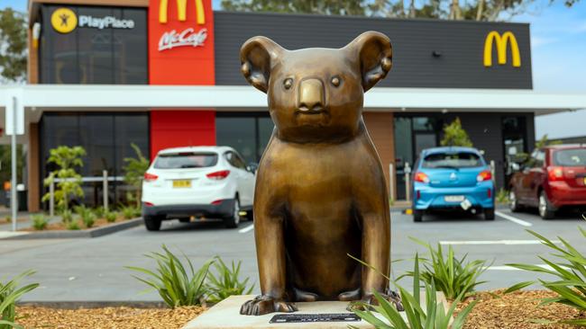 The new McDonald's on Lake Road at Port Macquarie.