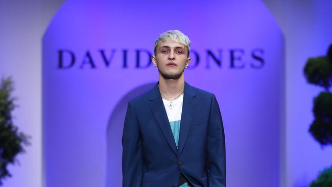 Anwar Hadid at David Jones’ spring/summer collections launch in Sydney. Picture: Getty Images for David Jones