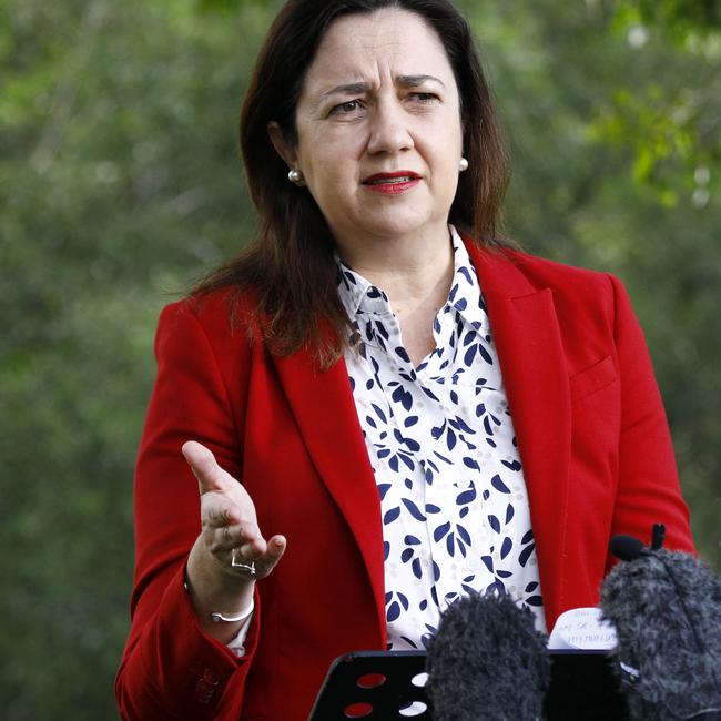 Queensland Premier Annastacia Palaszczuk. Picture: Tertius Pickard