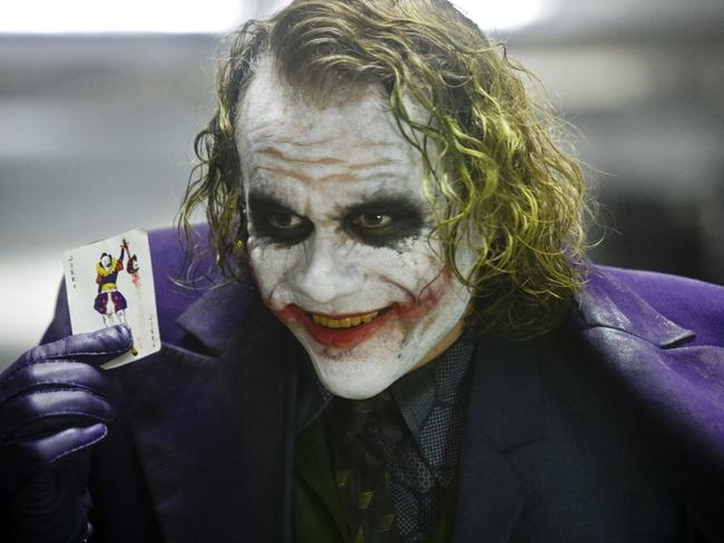 Heath Ledger posthumously won an Oscar playing The Joker in Batman.