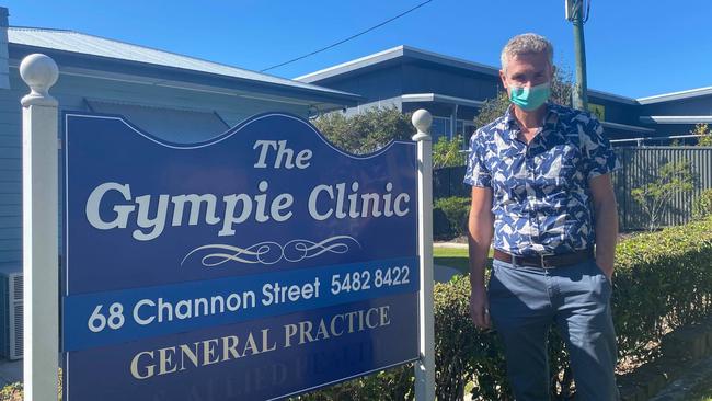 Dr Stuart Cooper at the Gympie Clinic.