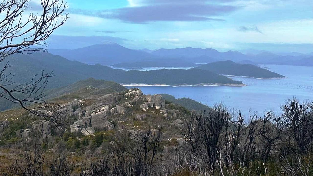 View to Lake Pedder, bushwalking column Jan 12.