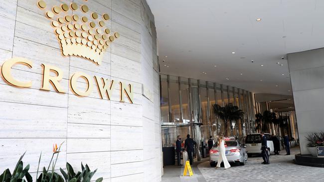 The new Crown building in Sydney. Picture: Jane Dempster