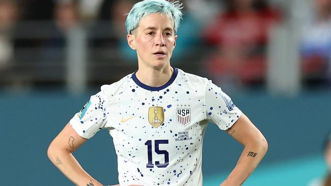 Megan Rapinoe was seconds from the end of her career. Photo by Buda Mendes/Getty Images.