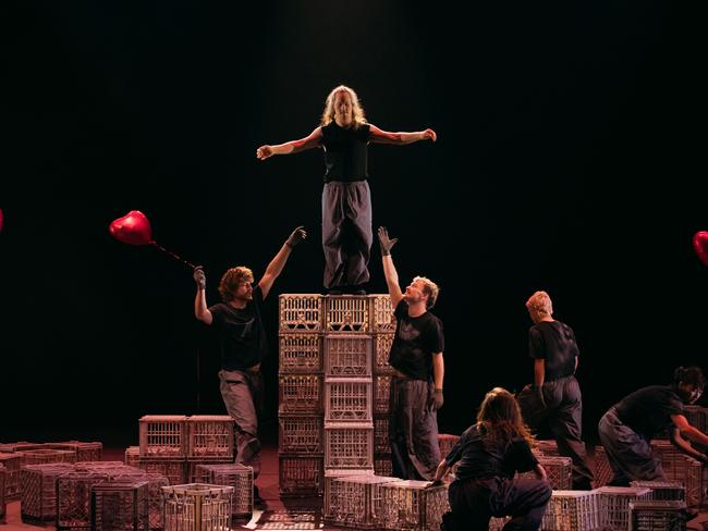 Working closely with the Dancenorth team, Chris Dyke a dancer and choreographer living with Down Syndrome, has developed Lighting the Dark which will have it's world premiere at the Brisbane Festival. Picture: Aaron Ashley