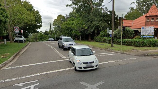 The intersection where the incident occured. Picture: Google Maps