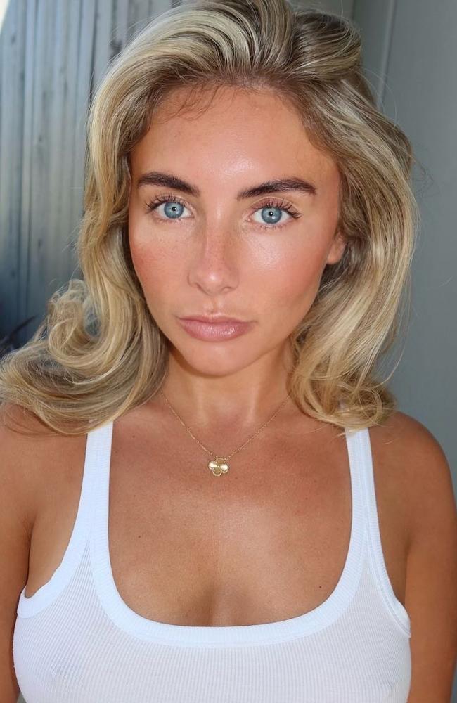 Bonnie Blue has been slammed over fast food video. Picture: Instagram/@bonnie_blue_xox