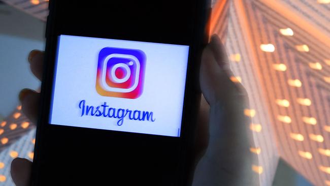 Instagram announced this week it is suspending development of a version for children aged under 13. Picture: AFP