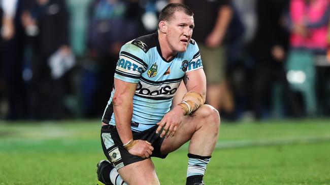 Cronulla's Paul Gallen. Picture: Brett Costello