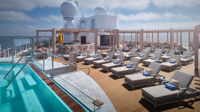 Vibe Beach Club on NCL's Norwegian Prima.