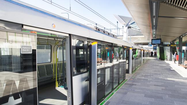 Twenty two driverless trains are being tested. Picture: Dylan Robinson