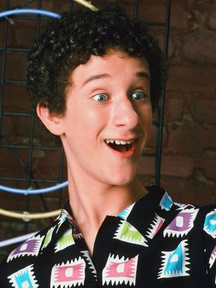 Samuel ‘Screech’ Powers aka Dustin Diamond ion Saved by the Bell. Picture: Getty