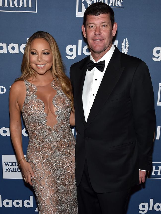 Carey was once engaged to James Packer. Picture: Dimitrios Kambouris/Getty Images