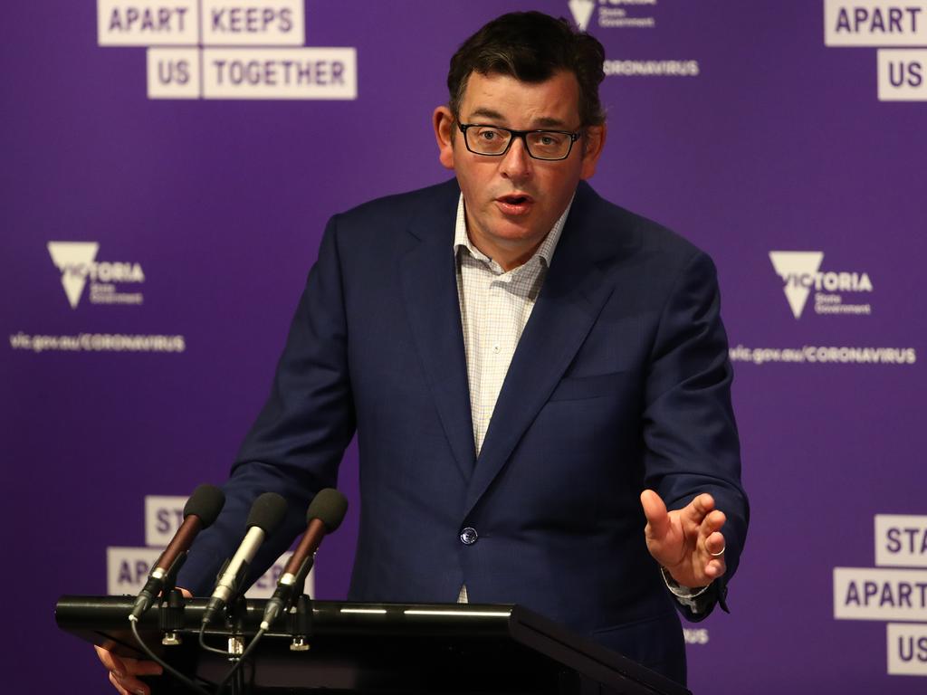 Victorian Premier Daniel Andrews. Picture: Robert Cianflone/Getty Images