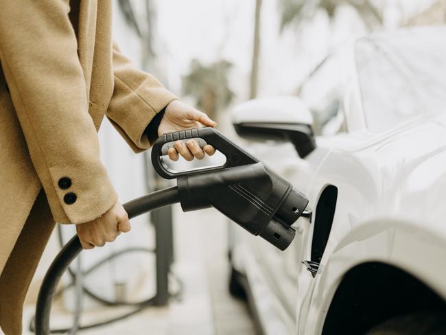 Electric Vehicle charging Picture: Getty Images