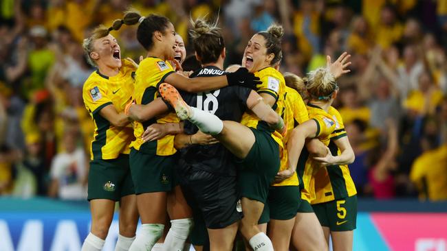 The Matildas captured the hearts of the nation with their stirring World Cup run. Picture: Lachie Millard