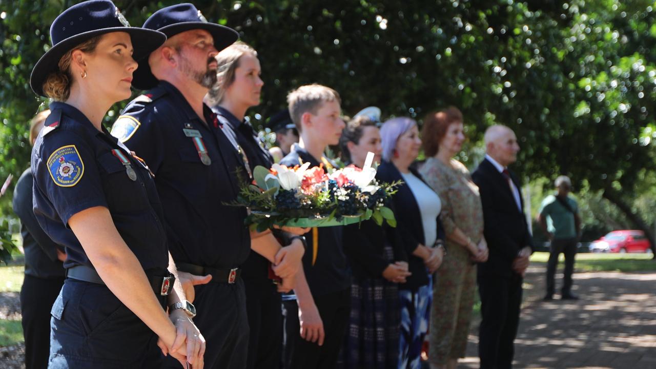 Touching memorial to fallen before fire season ‘turmoil’ hits NT