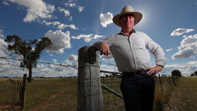 Barnaby Joyce commissioned the independent review when he was water minister. He expected it to find it impossible to return 450GL to the river system. Picture: Lyndon Mechielsen/The Australian