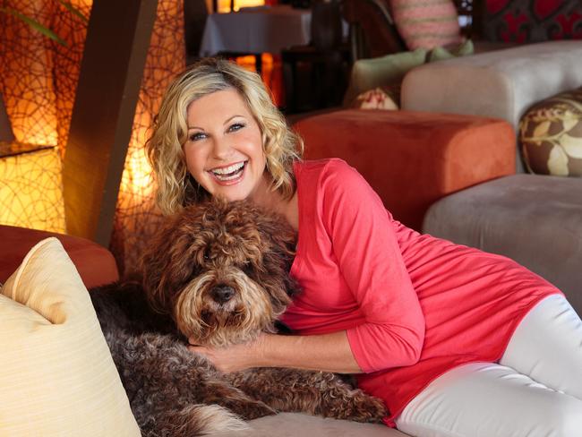 “As far as I am concerned, my pain level is gone.” Olivia Newton-John at Gaia Retreat &amp; Spa. Picture: Kate Nutt