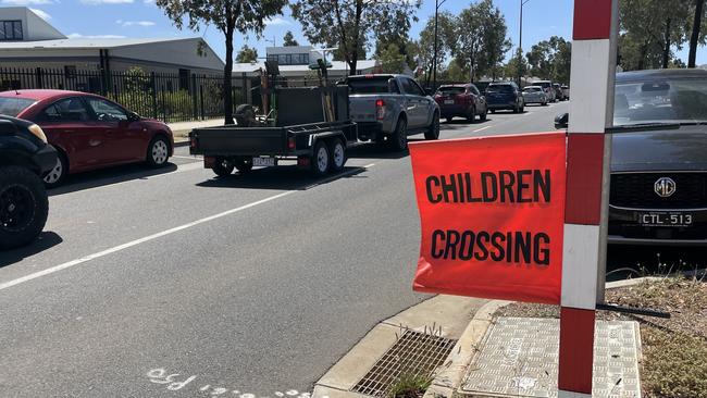 Strathtulloh Primary School parents are warning authorities a tragedy is imminent, saying a child could be killed on their way to or from school if speeding issues are not addressed. Picture: Himangi Singh.