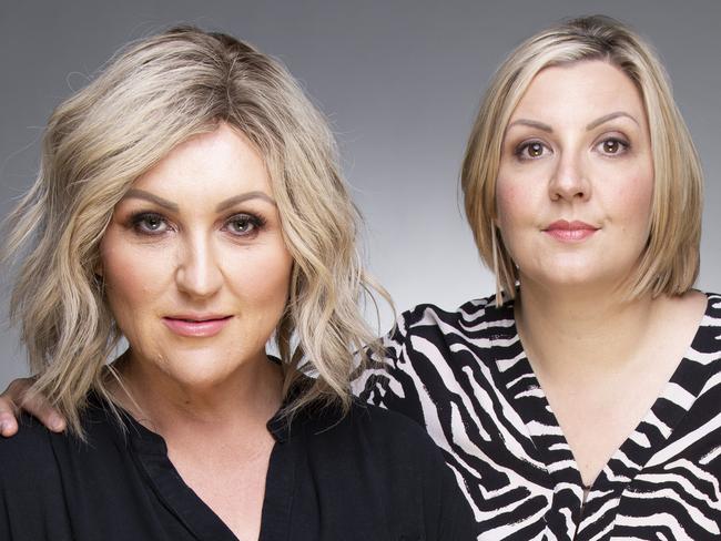 Meshel Laurie and Emily Webb from Australian True Crime podcast, pic supplied