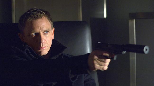 Daniel Craig in Casino Royale.