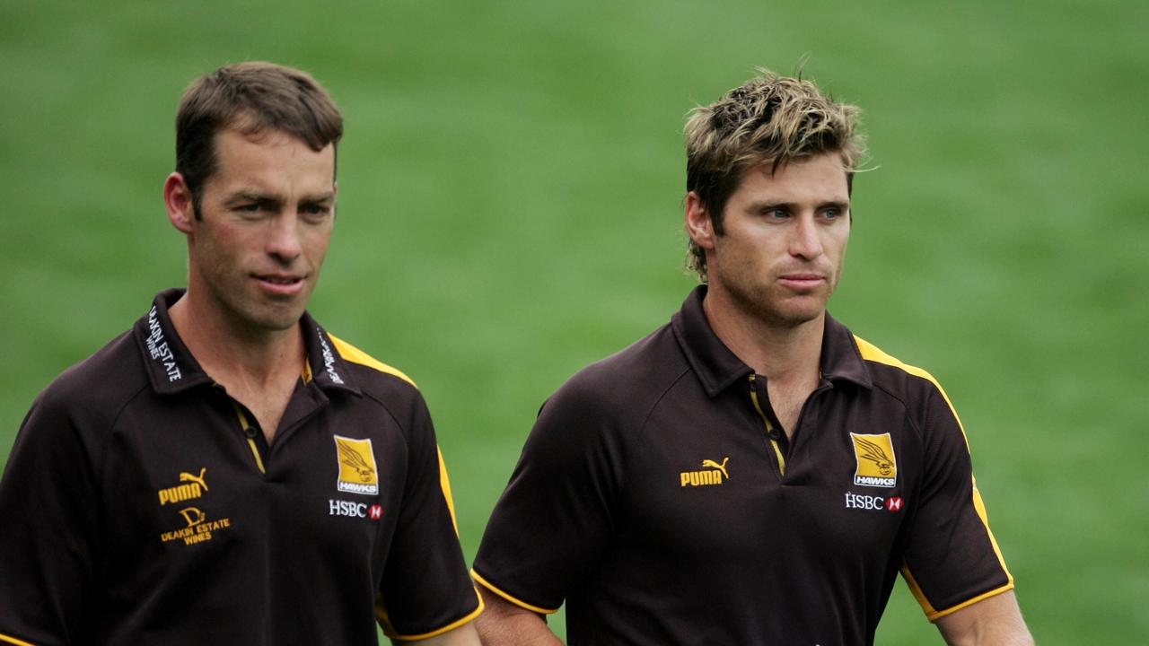 Shane Crawford revealed there was angst between him and Alastair Clarkson when he joined the club.